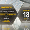 ランボルギーニが5月18日に開催する「Vision for the future of Automobili Lamborghini」