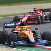 マクラーレンMCL35Mを駆る#4 ランド・ノリス（2021年第2戦エミリア・ロマーニャGP）。