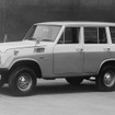 1967年：ランドクルーザー55型（ステーションワゴン）