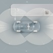 ボルボカーズの次世代EVのセンサーのイメージ