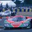 1991年のルマン24時間レースを制した#55 マツダ787B。