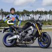ヤマハ MT-09 SPと鈴木大五郎氏