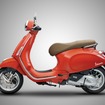 ベスパ・プリマベーラ125/150ニューカラーコレクション：サンセットオレンジ