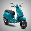 ベスパ・プリマベーラ・スプリントS150ニューカラーコレクション：アウダーチェブルー