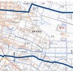 南相馬市での実証エリア（青色枠内）