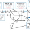 近畿エリアの減便概要。