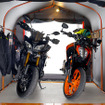 ドッペルギャンガー：バイクガレージ2500ワイド