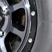 MID【NITROPOWER M10 PERSHING J】推奨サイズ：16×6.0J Inset -5 5H-139.7／カラー：ブラック/DC+マシニング／タイヤサイズ：215/70R16