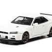 日産 スカイラインGT-R BNR34 VスペックIIニュル（ホワイトパール）