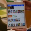 作業状況のほか、端末上で雑誌読み放題サービスの「タブホ」アプリが利用可能
