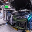 BMWグループのドイツ・ミュンヘン工場で生産が開始されたBMW i4 M50