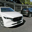 マツダ CX-5 XD エクスクルーシブモード（左）とXDスマートエディション（右）