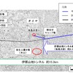 坂島工区が担当する伊那山地トンネルの工事位置。