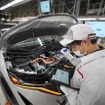 完成検査（参考画像：日産自動車栃木工場）