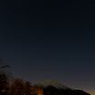 富士山と星空