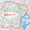 今回新たに追加されるエリア図