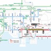 阪神高速道路・他の高速道路・一般道　主要渋滞予測図