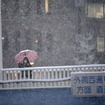 1月6日、東京での降雪