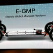 バッテリーをフロアに置いた純EVプラットフォーム(E-GMP)を採用