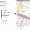 バス乗車に関する必要な情報を地図上で網羅
