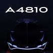 アルピーヌ A4810 のティザー写真