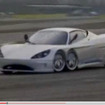 6輪スポーツカー…動画で見る衝撃の走り
