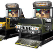 アーケード『HUMMER』…おなじみハマーのオフロードレースゲーム