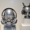 SFプロトタイピング展に展示されたサイバーパンクなヘッドセット