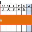 交通規制日時