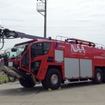 空港消防署の消防車