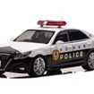 トヨタ クラウン アスリート（GRS214)）2019 秋田県警察高速道路交通警察隊車両（1/43スケールモデル）