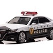 トヨタ クラウン アスリート（GRS214)）2019 秋田県警察高速道路交通警察隊車両（1/43スケールモデル）