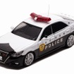 トヨタ クラウン アスリート（GRS214)）2019 秋田県警察高速道路交通警察隊車両（1/43スケールモデル）