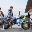 Team ATJ 日本郵便の（左から）高橋裕紀、岩田悟、小山知良