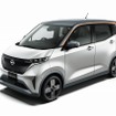 日産サクラ（ホワイトパール/チタニウムグレー 2トーン）