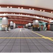 北陸新幹線敦賀駅のコンコースデザイン。天井は北前船の帆をイメージ。