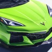 シボレー・コルベット  Z06 新型のミントグリーン仕様