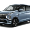 三菱eKクロスEV P、ミストブルーパール