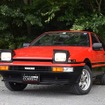 販売中車両の一例：トヨタ スプリンタートレノ 1.6 GTV（1986年）