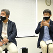 モータージャーナリスト 斎藤聡氏（左）、岡本幸一郎氏（右）
