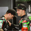 予選2番手、#10 Kawasaki Racing Team Suzuka 8HのJ・レイ(右)とA・ロウズ(左)