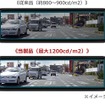 最大輝度1200cd/m2のIPS液晶モニター採用