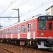 1000形4両編成最後の未更新車となった1058編成。箱根登山鉄道カラーの赤い1000形としても最後となる。