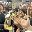 ワイルド・スピードシリーズでハン役を演じるサン・カン氏、日本でも大人気だ（FUELFEST）。
