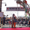 『SLすずらん号』一番列車の出発式。1999年5月1日。同列車が運行されていた時期が留萌本線にとって最後の輝きだったのかもしれない。