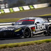 GT300クラス3位の#65 LEON PYRAMID AMG（蒲生尚弥／篠原拓朗）