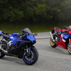 ホンダ CBR1000RR-Rとヤマハ YZF-R1