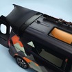 ルノー・カングー E-TECH エレクトリック の「ヒッピー・キャビア・モーテル」