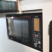 電子レンジを装備