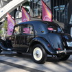 「シャンゼリゼの風」展で展示されたシトロエンの車両